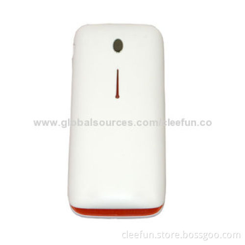 Fashionable Portable Power Bank, 4,400 to 5,200mAh Capacity, for Samsung S5 and iPhone 5s